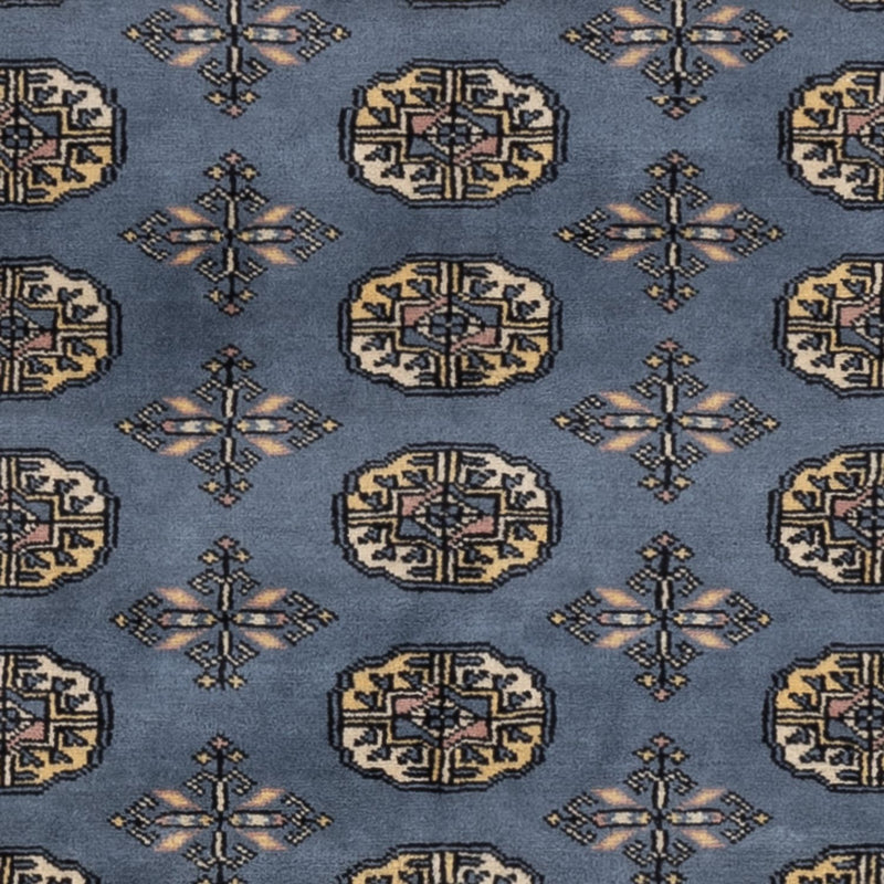 Dywan pakistański - 190 x 139 cm - niebieski