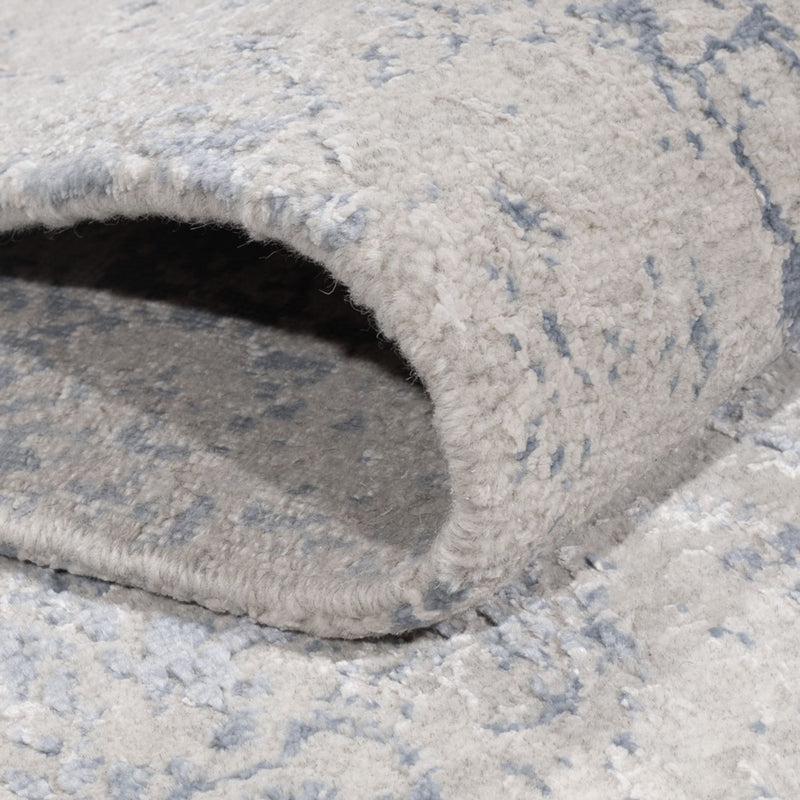 Designerski dywan - 209 x 142 cm - biały