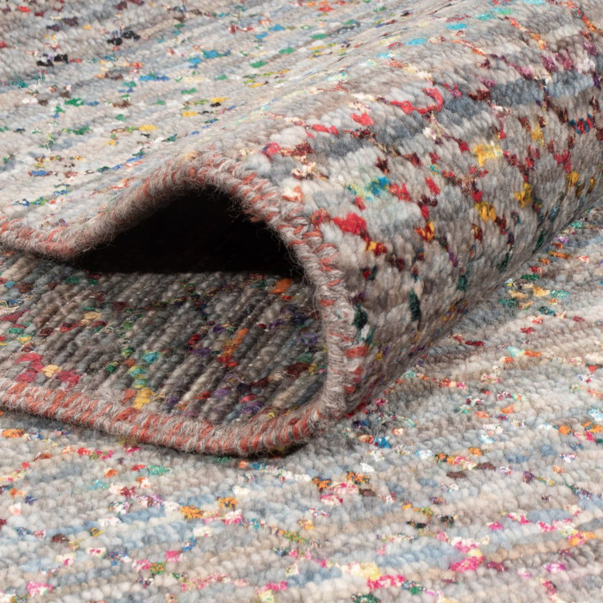 Designerski dywan - 195 x 152 cm - wielokolorowy