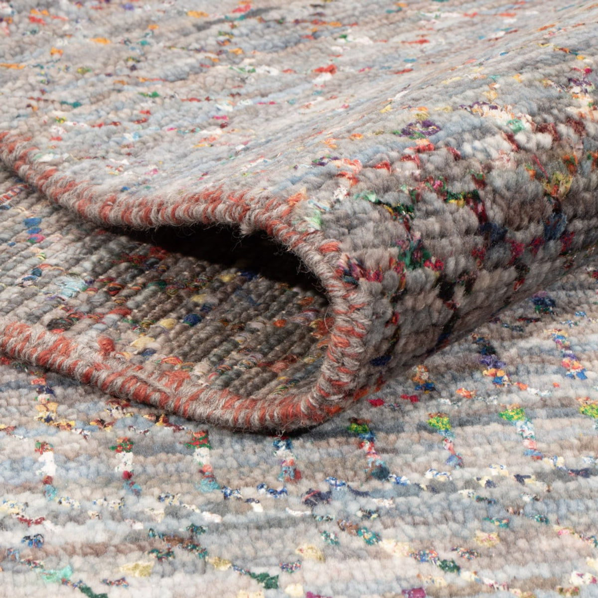 Designerski dywan - 203 x 154 cm - wielokolorowy