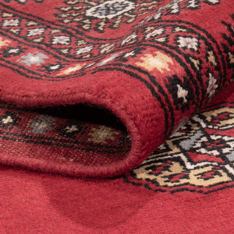 Dywan pakistański - 213 x 139 cm - czerwony