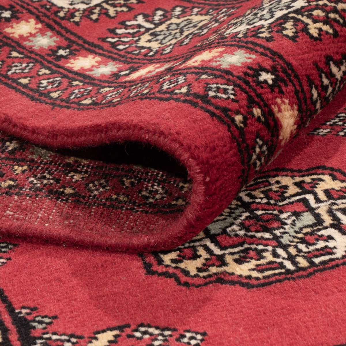 Dywan pakistański - 199 x 140 cm - czerwony