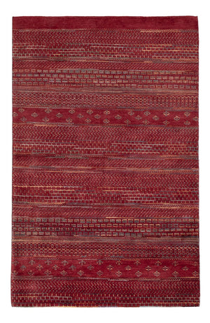 Dywan Gabbeh - Loribaft Indus - 192 x 122 cm - czerwony