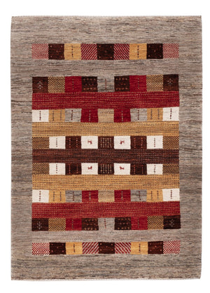 Dywan Gabbeh - Loribaft Indus - 209 x 152 cm - wielokolorowy