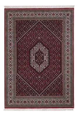 Orientalny dywan - Bijar - Indus - 200 x 142 cm - ciemnobrązowy