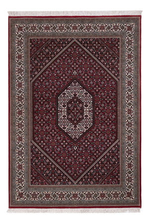 Orientalny dywan - Bijar - Indus - 200 x 142 cm - ciemnobrązowy
