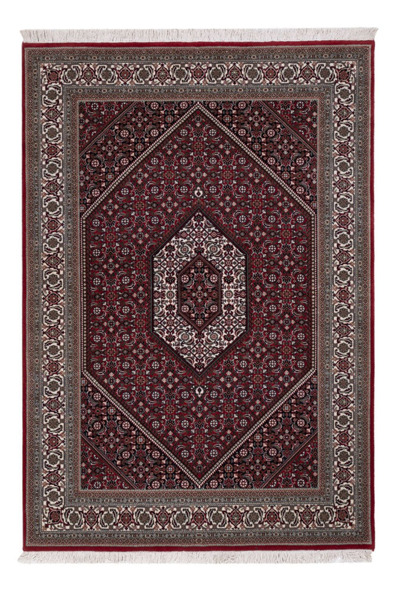 Orientalny dywan - Bijar - Indus - 200 x 142 cm - ciemnobrązowy