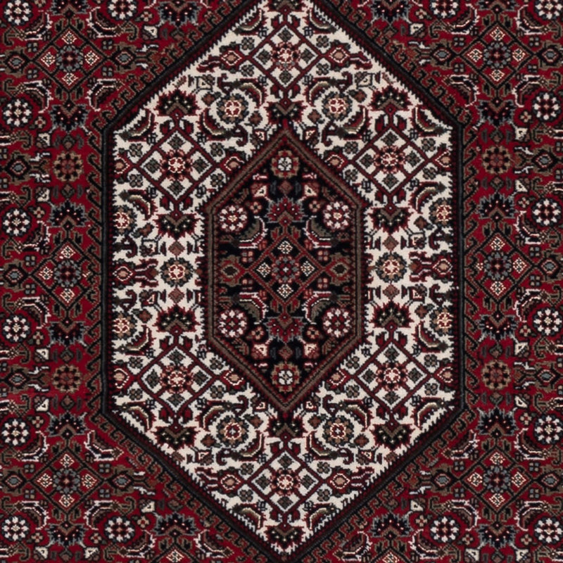 Orientalny dywan - Bijar - Indus - 204 x 145 cm - ciemnobrązowy