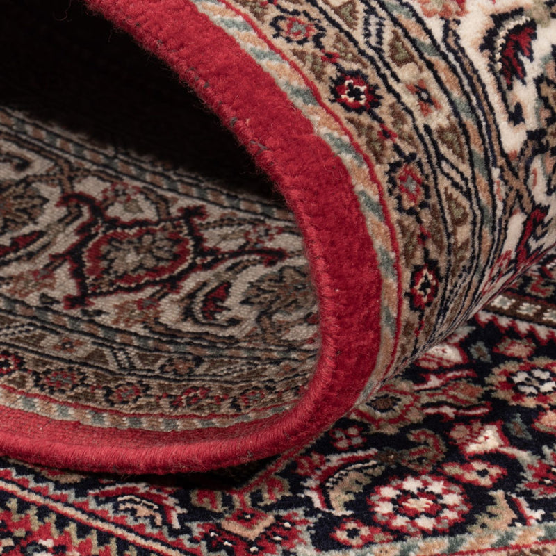 Orientalny dywan - Bijar - Indus - 202 x 138 cm - ciemnobrązowy