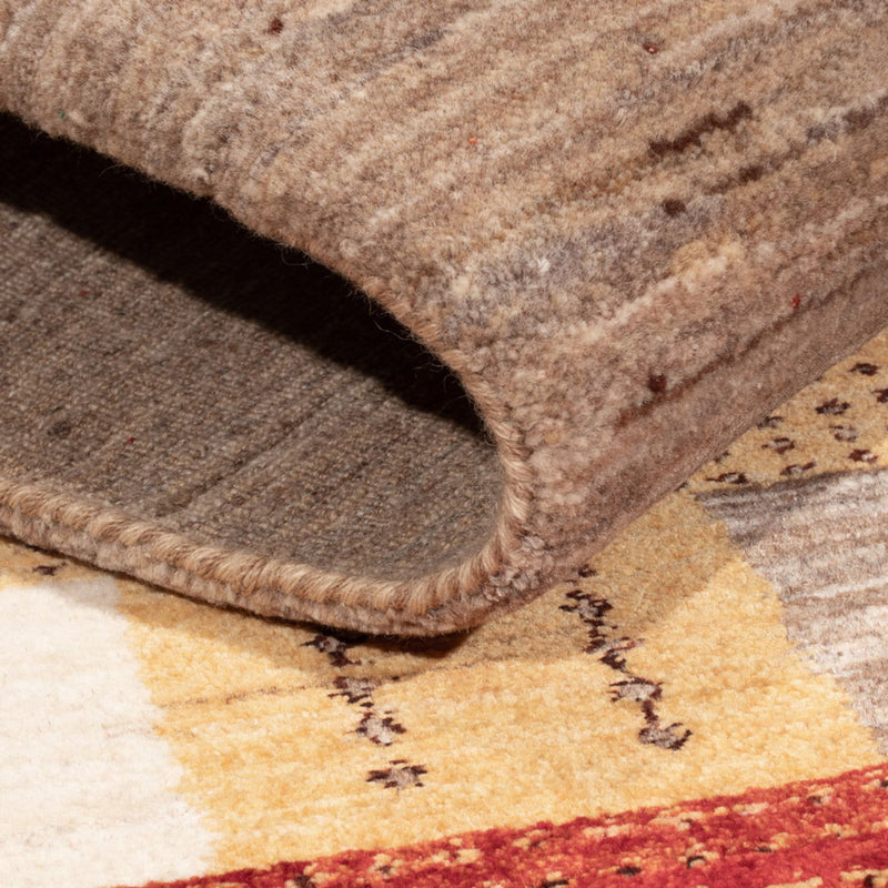 Dywan Gabbeh - Loribaft Indus - 216 x 147 cm - wielokolorowy