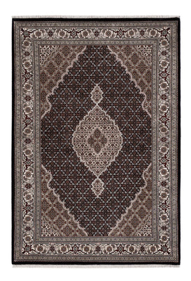 Dywan orientalny - Tabriz - 204 x 141 cm - ciemnoszary