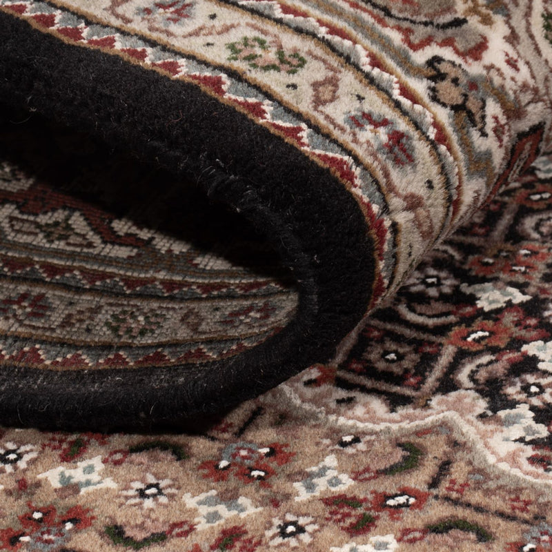 Dywan orientalny - Tabriz - 204 x 141 cm - ciemnoszary