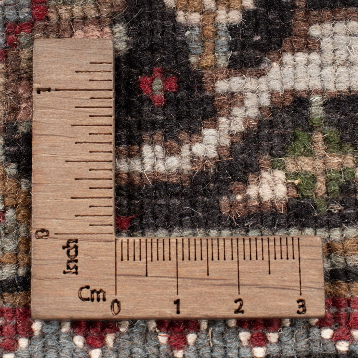 Dywan orientalny - Tabriz - 205 x 143 cm - ciemnoszary