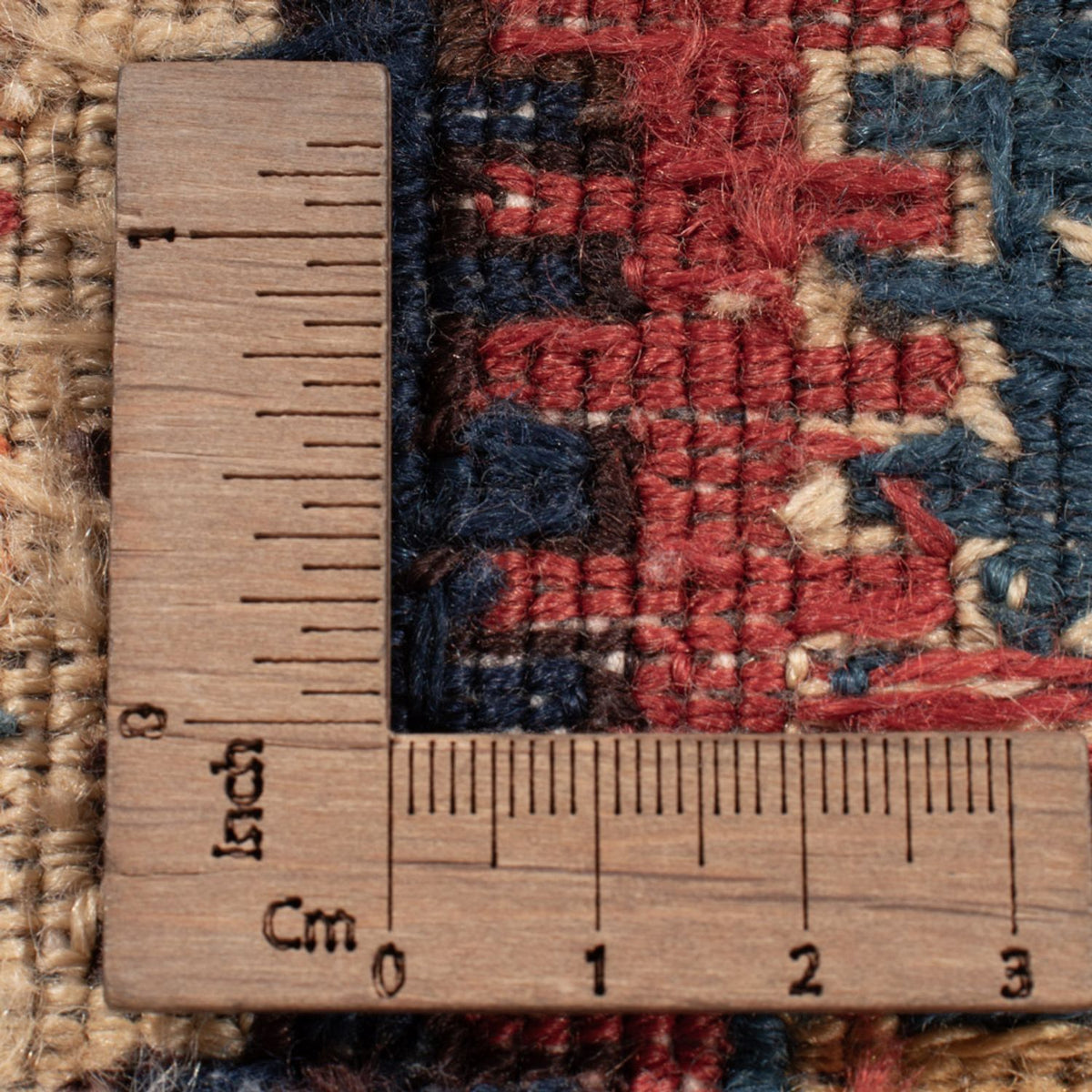 Dywan Kelim - Orientalny - Soumak - 215 x 155 cm - ciemny beż