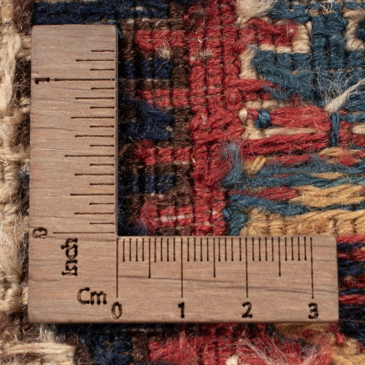 Dywan Kelim - Orientalny - Soumak - 216 x 152 cm - ciemny beż