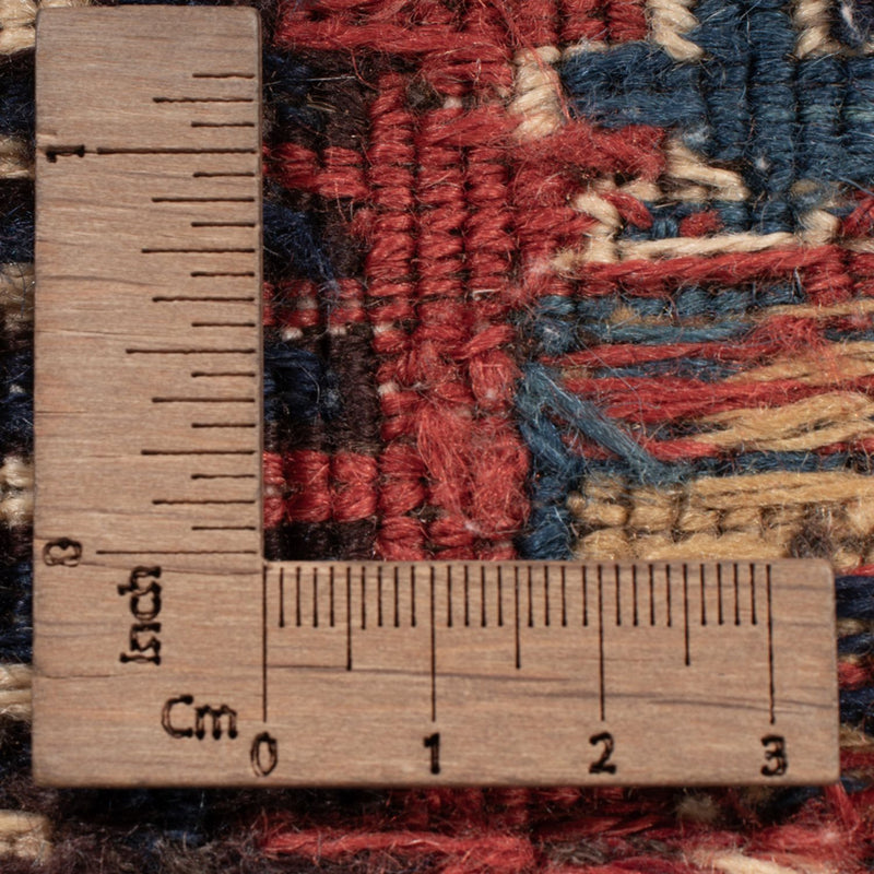 Dywan Kelim - Orientalny - Soumak - 205 x 166 cm - ciemny beż