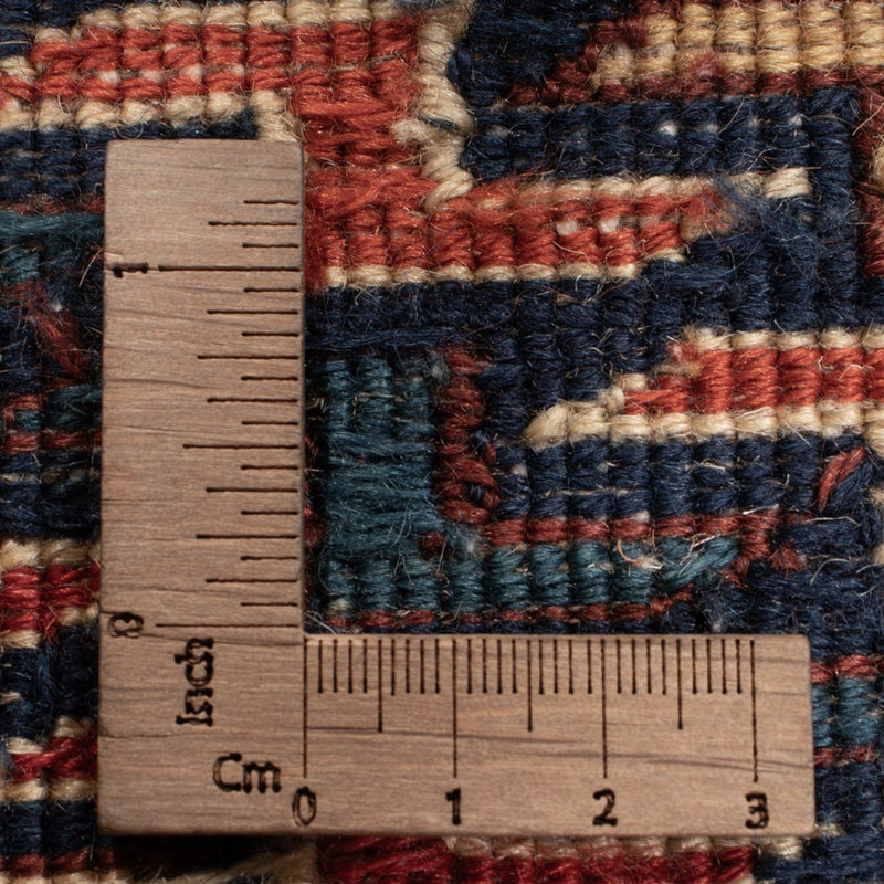 Dywan Kelim - Orientalny - Soumak - 208 x 165 cm - ciemny beż