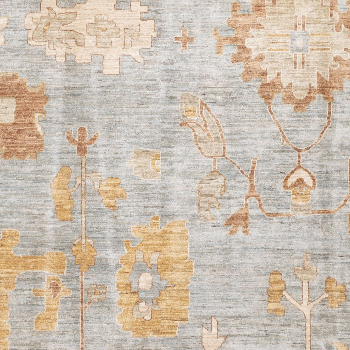 Dywan Ziegler - Usak - 348 x 246 cm - jasnoniebieski