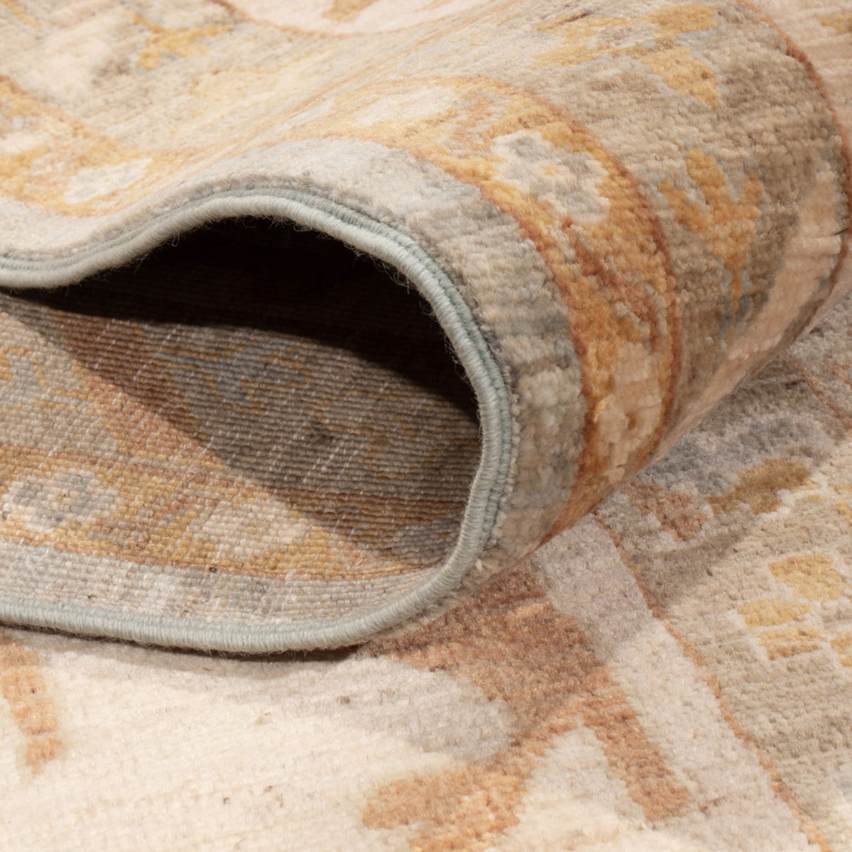 Dywan Ziegler - Usak - 348 x 246 cm - jasnoniebieski