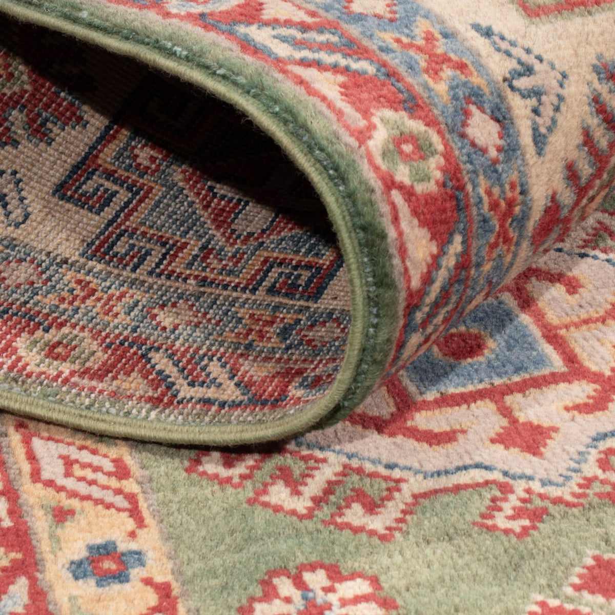 Dywan Ziegler - Kazak - 202 x 150 cm - zielona