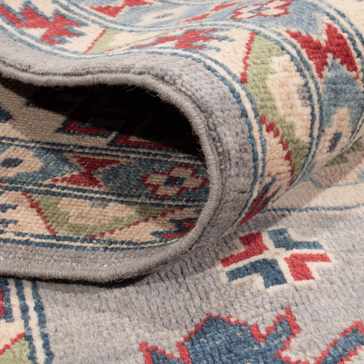 Dywan Ziegler - Kazak - 302 x 246 cm - morski błękit