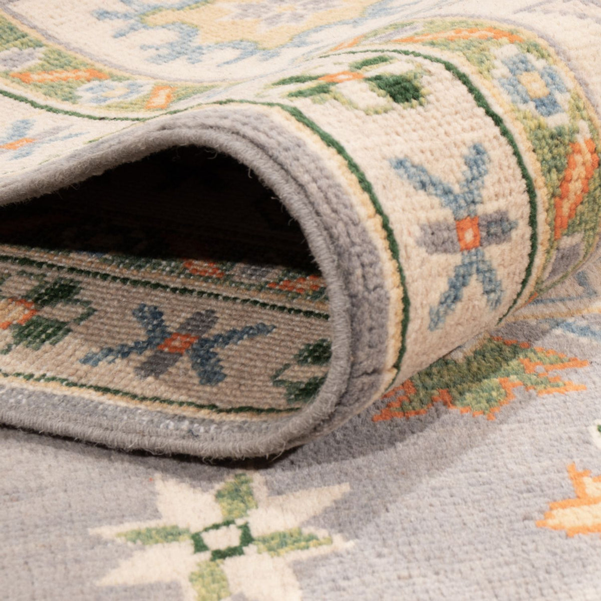 Dywan Ziegler - Kazak - 299 x 203 cm - morski błękit