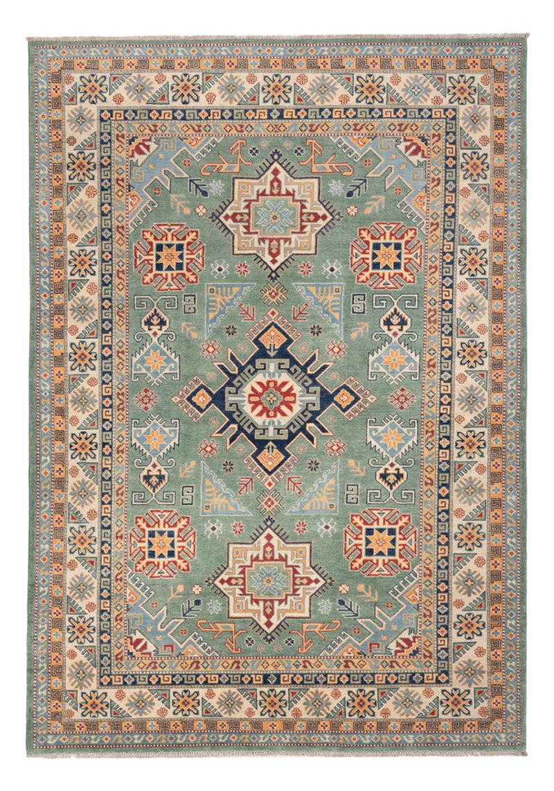 Dywan Ziegler - Kazak - 297 x 211 cm - zielona