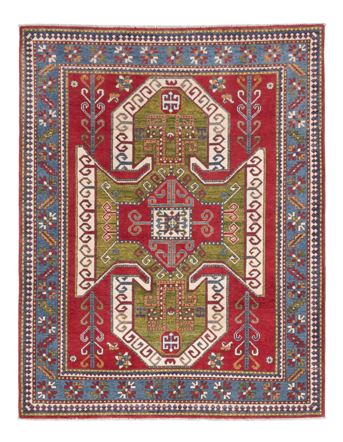 Dywan Ziegler - Kazak - 202 x 159 cm - wielokolorowy