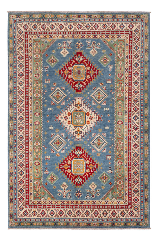 Dywan Ziegler - Kazak - 300 x 198 cm - niebieski
