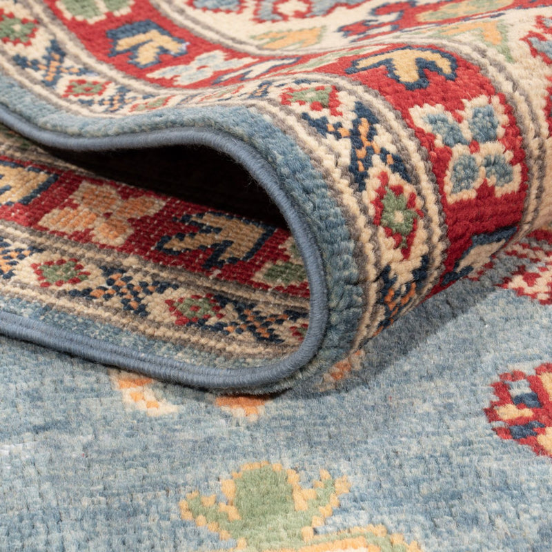 Dywan Ziegler - Kazak - 202 x 153 cm - niebieski