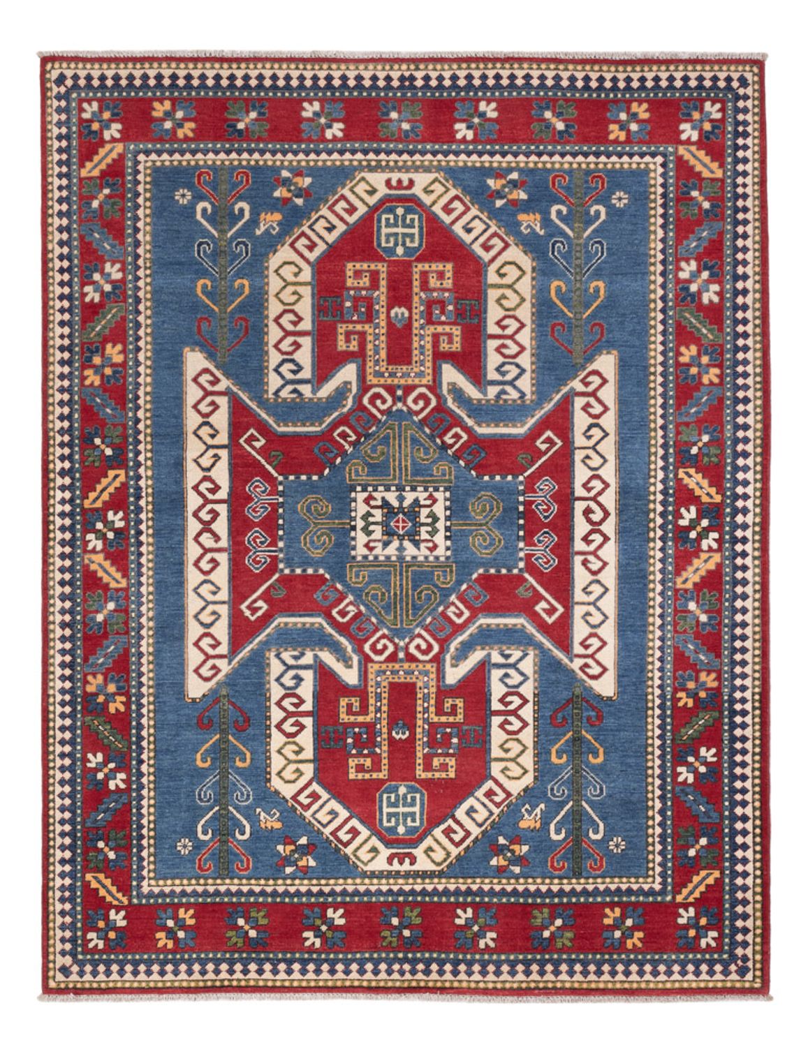 Dywan Ziegler - Kazak - 227 x 178 cm - wielokolorowy
