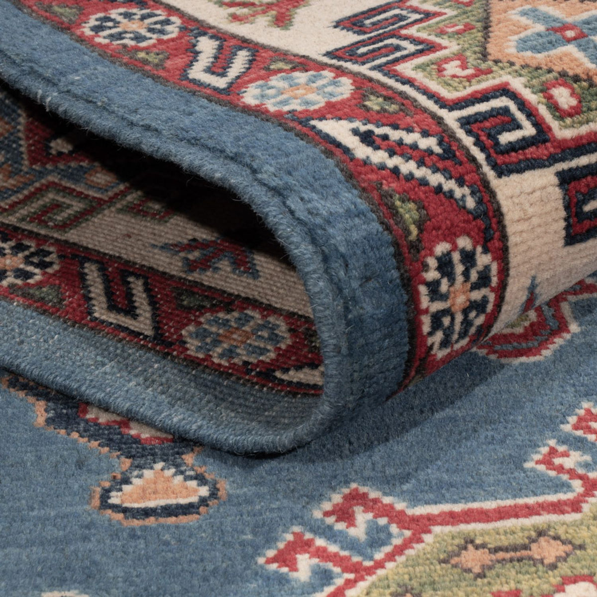 Dywan Ziegler - Kazak - 240 x 167 cm - niebieski