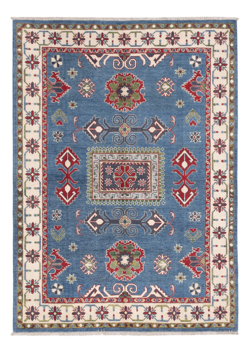 Dywan Ziegler - Kazak - 207 x 147 cm - niebieski