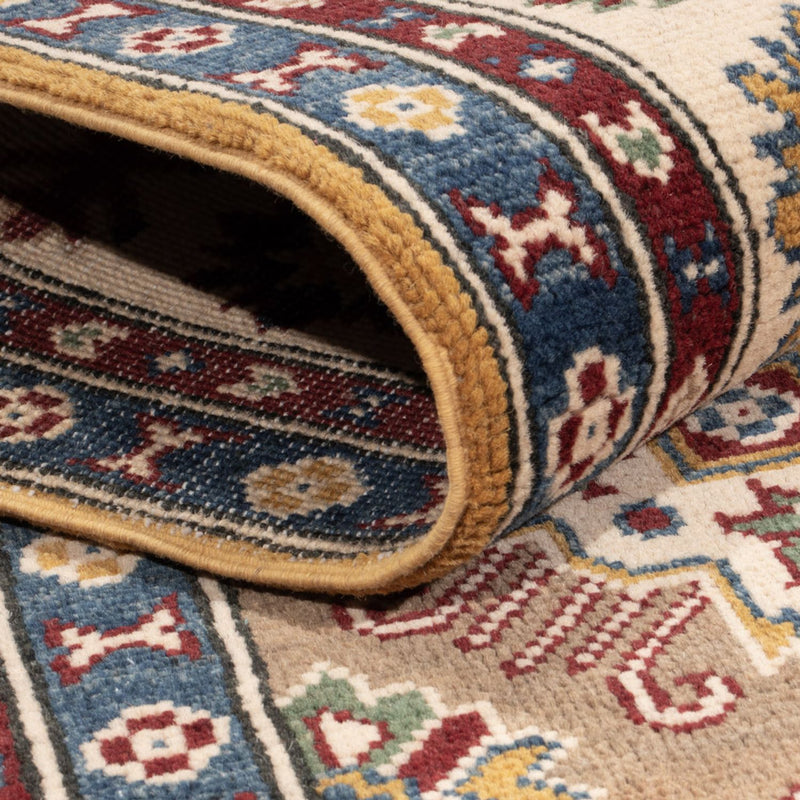 Dywan Ziegler - Kazak - 212 x 150 cm - ciemny beż