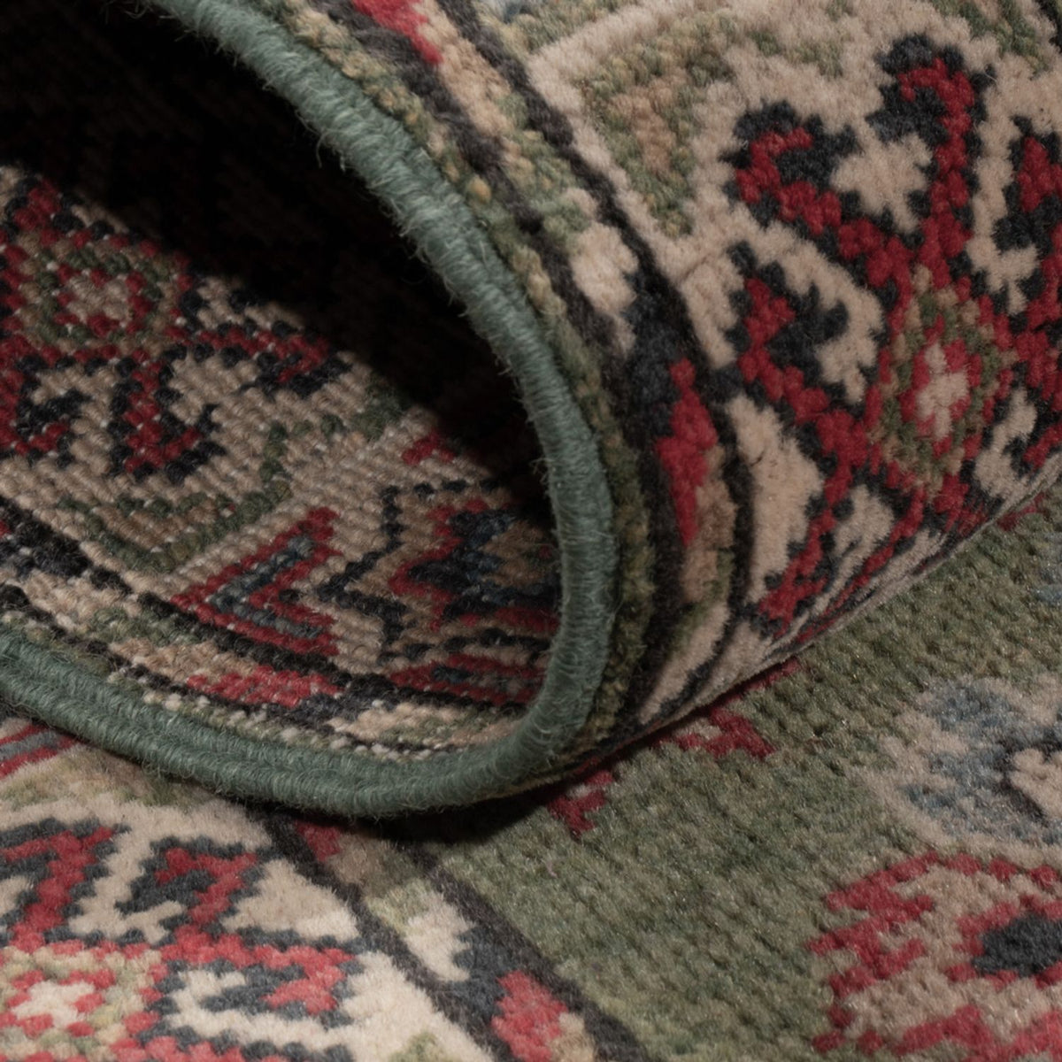 Biegacz Dywan Ziegler - Kazak - 181 x 64 cm - jasnozielony