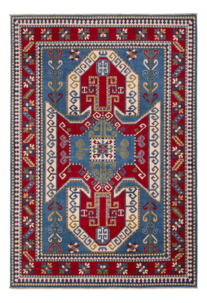 Dywan Ziegler - Kazak - 295 x 203 cm - niebieski