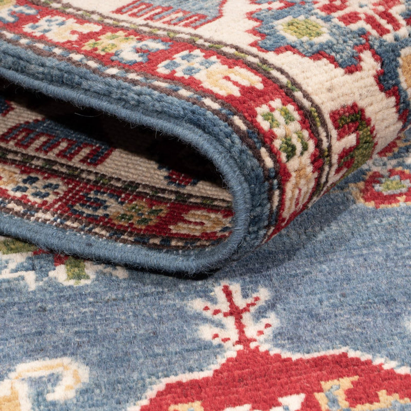 Dywan Ziegler - Kazak - 234 x 170 cm - niebieski