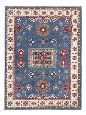 Dywan Ziegler - Kazak - 206 x 156 cm - niebieski