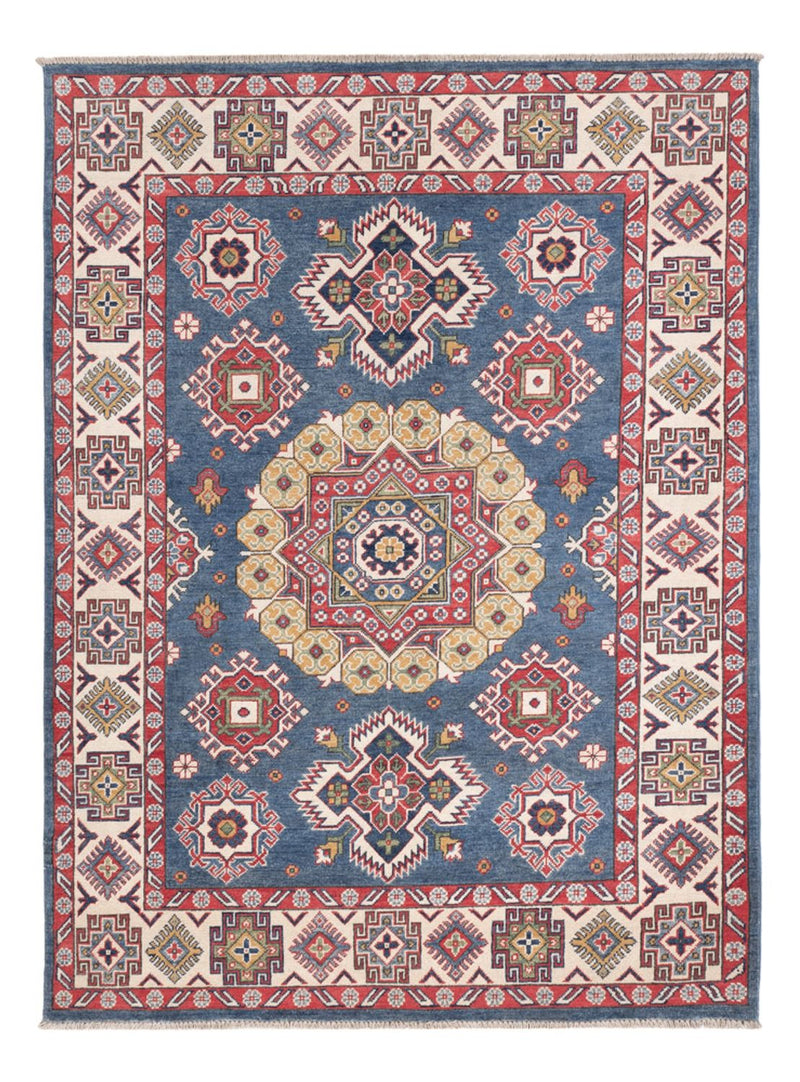 Dywan Ziegler - Kazak - 205 x 152 cm - niebieski