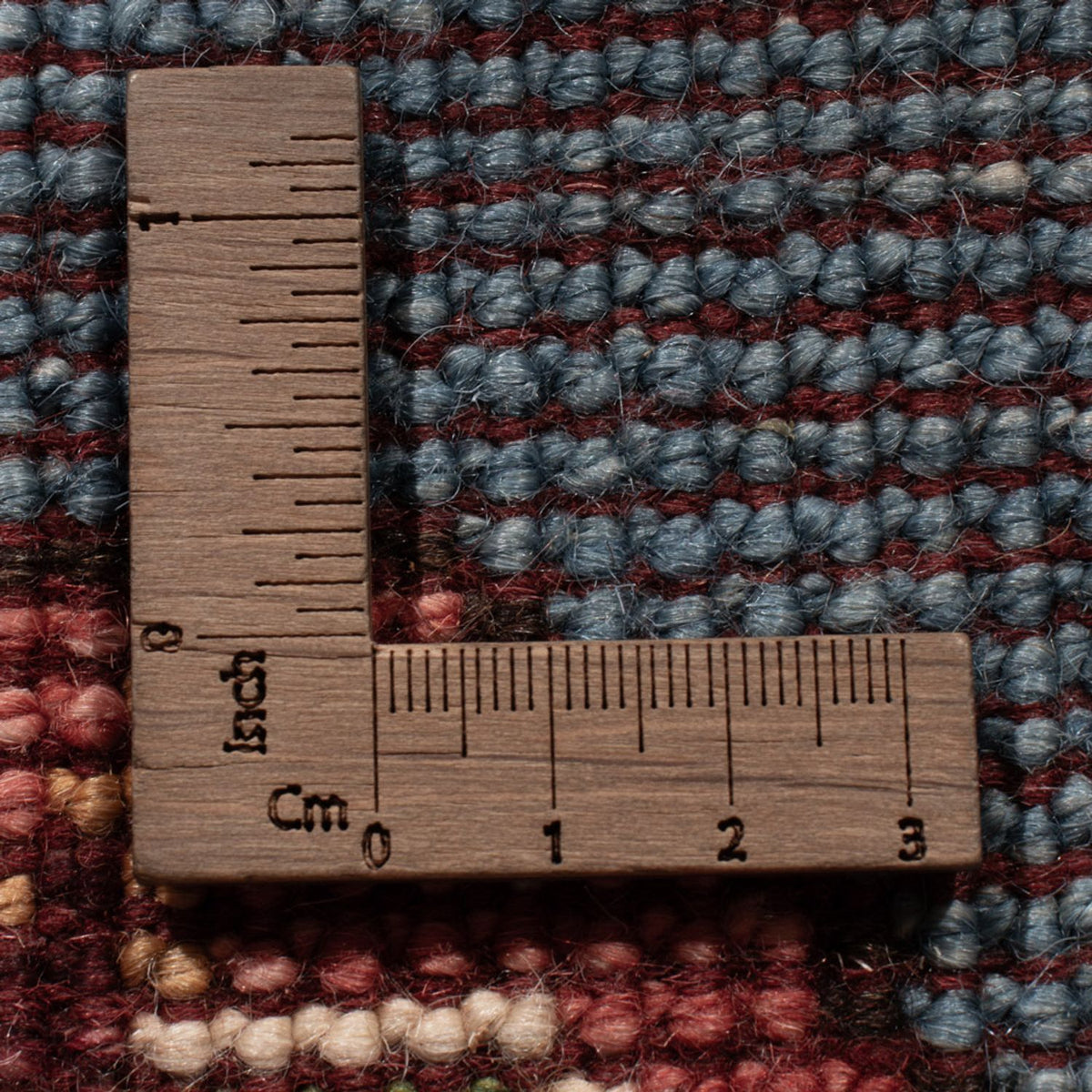 Biegacz Dywan Ziegler - Kazak - 296 x 78 cm - niebieski