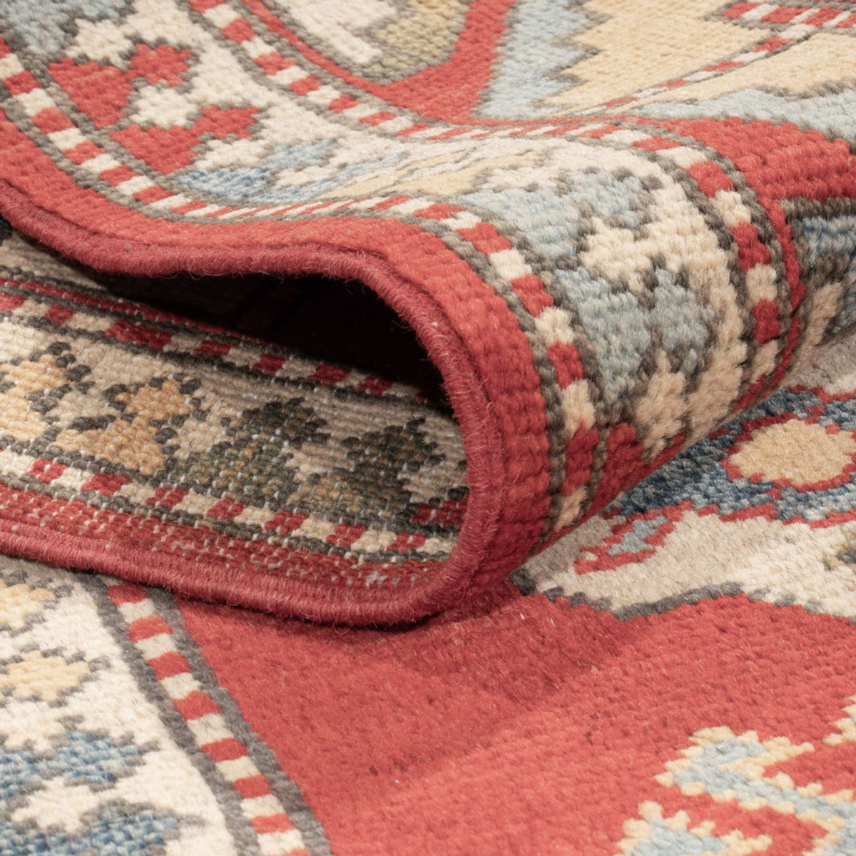 Dywan Ziegler - Kazak - 208 x 147 cm - czerwony