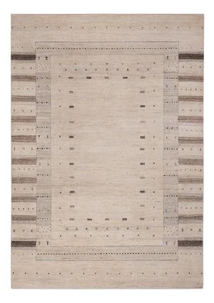 Dywan Gabbeh - Loribaft Indus - 246 x 176 cm - jasny beż