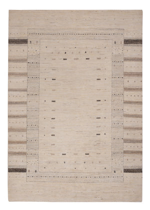 Dywan Gabbeh - Loribaft Indus - 245 x 174 cm - jasny beż