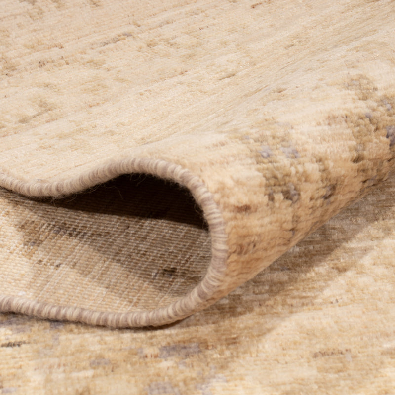 Designerski dywan - 237 x 171 cm - beżowy