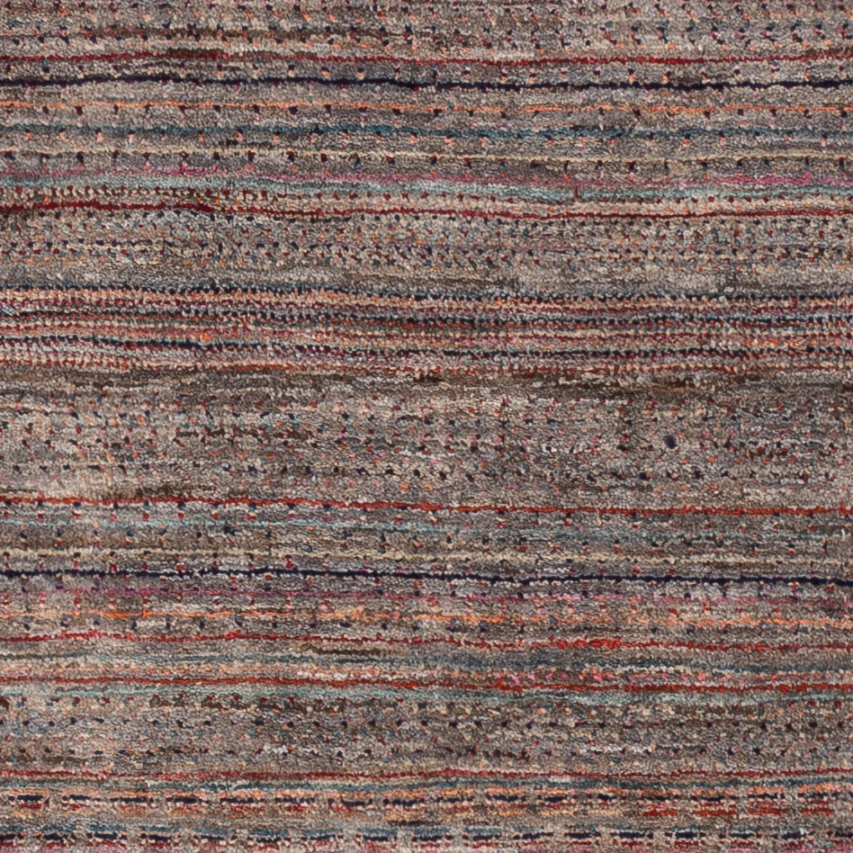 Designerski dywan - 238 x 170 cm - brązowy