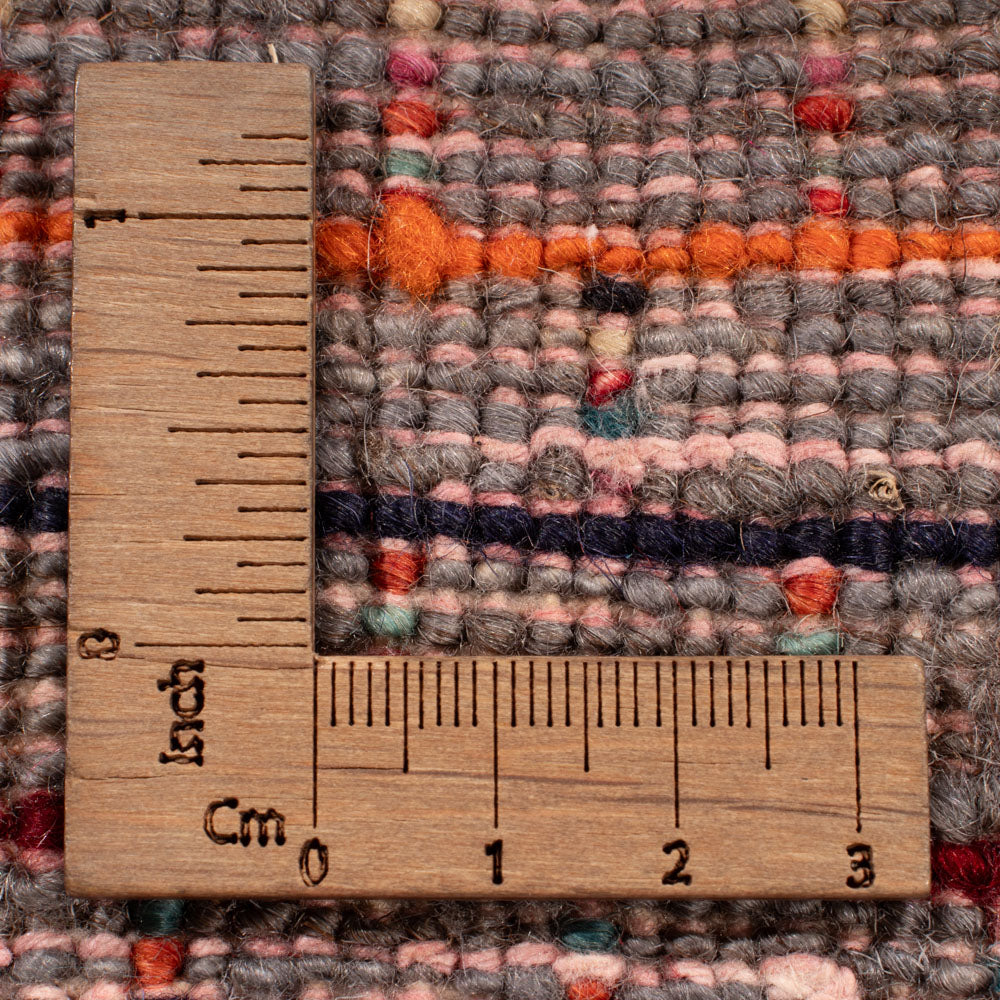 Designerski dywan - 238 x 170 cm - brązowy