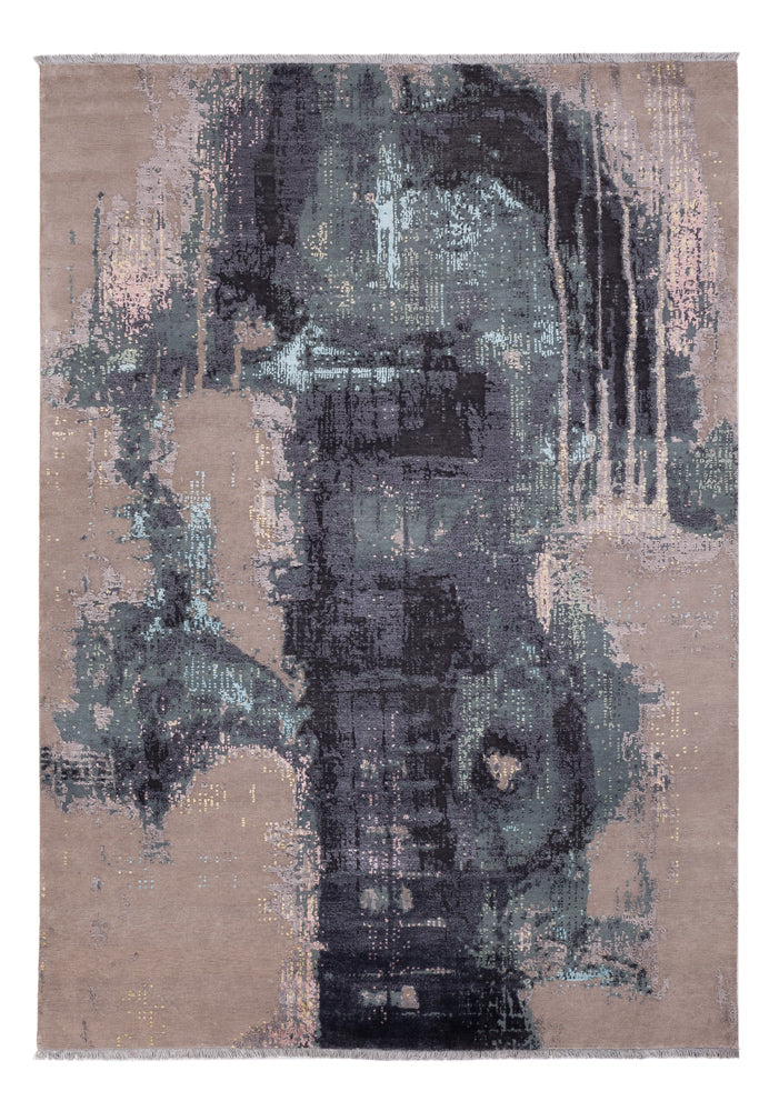 Designerski dywan - 251 x 176 cm - wielokolorowy