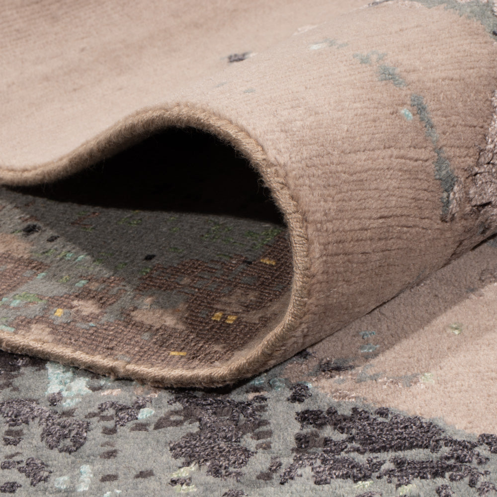 Designerski dywan - 251 x 176 cm - wielokolorowy