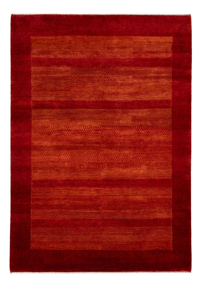 Dywan Gabbeh - Loribaft Indus - 249 x 174 cm - czerwony
