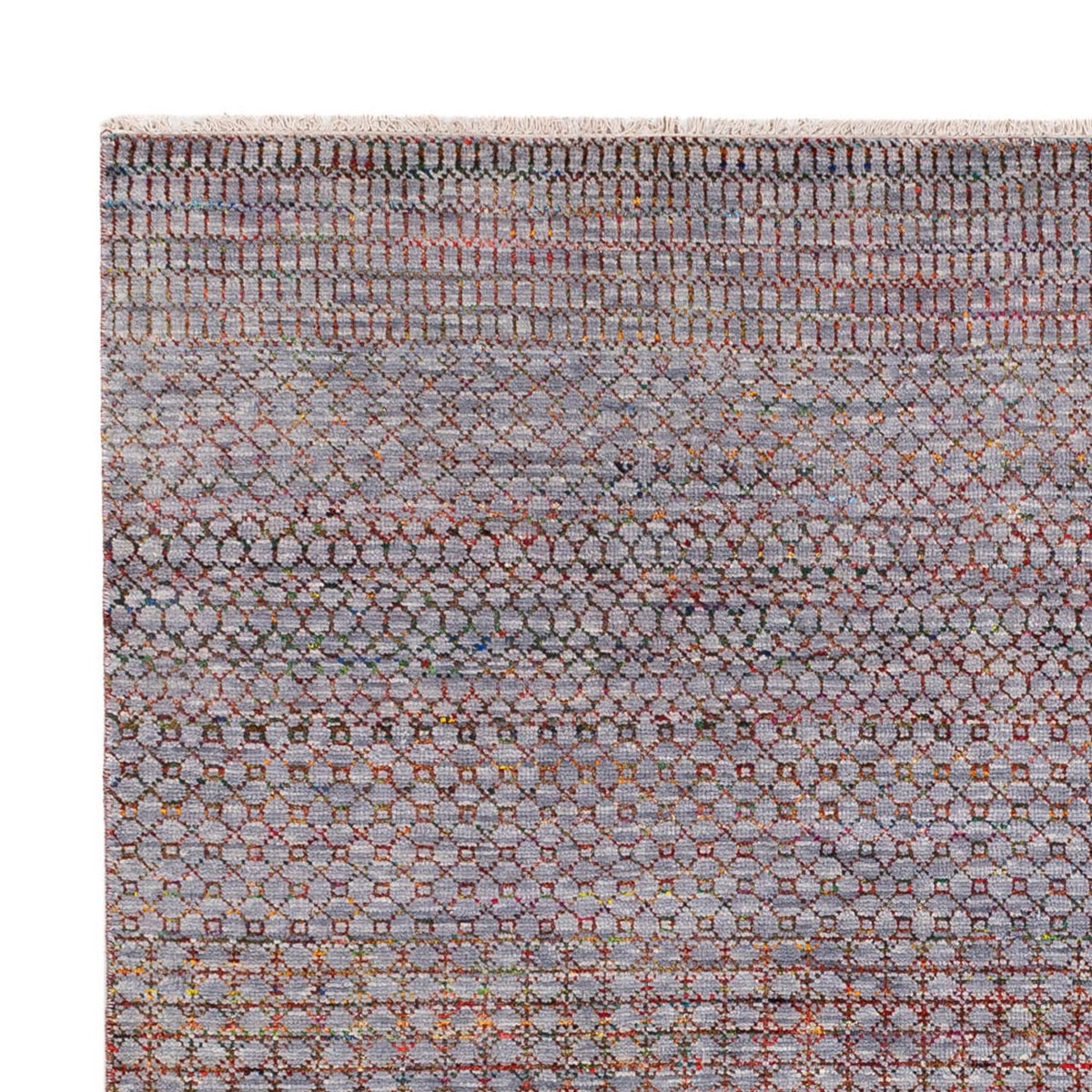 Designerski dywan - 297 x 250 cm - ciemnoniebieski